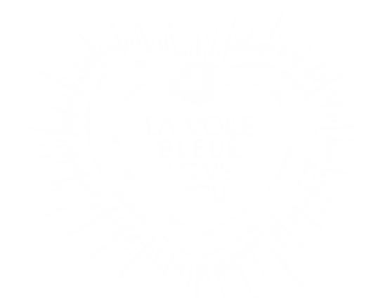 LOGO LA VOILE BLEUE BLANC